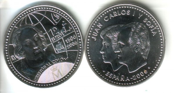 (afbeelding voor) 12 Euromunt Spanje 2006 UNC